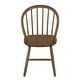 preview thumbnail 41 of 43, Declan Farmhouse High Back Spindle Dining Chairs (Set of 2) by Christopher Knight Home - 36"H
