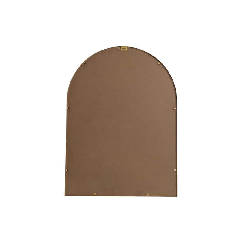 Indigo Home Metal Frame Arch Mirror 27x36 Inch