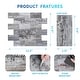preview thumbnail 2 of 15, Art3d Peel and Stick Backsplash Tile for Kitchen Backplash, Bathroom Vanities, Fireplace Decor,10 Sheets