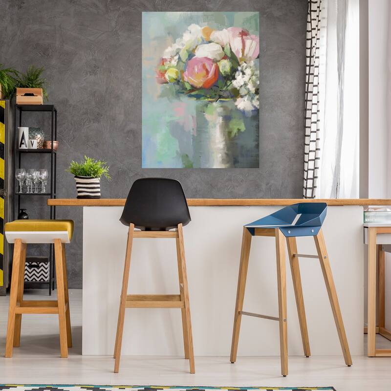 From Jessica's Garden By Studio Arts Canvas Art Print