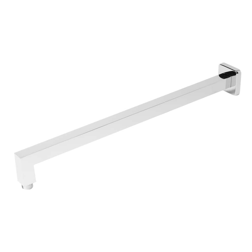 Polished Chrome 20" Square Wall Shower Arm