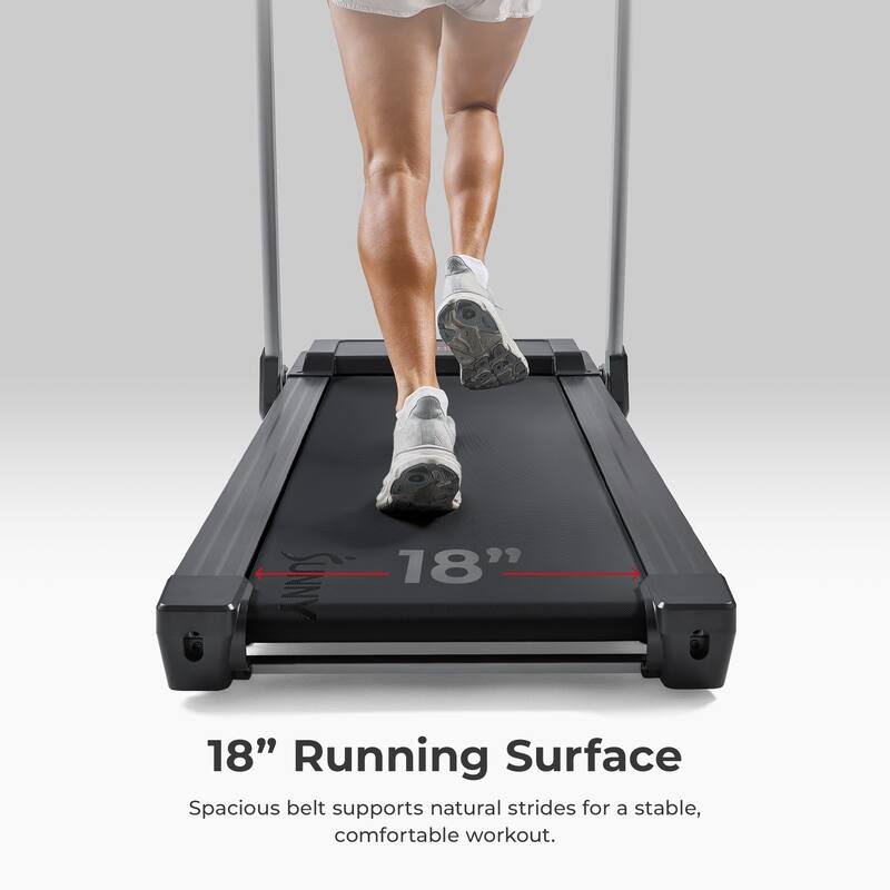 Sunny Health & Fitness Pace 500 Smart Auto Incline Treadmill - SF-T724081