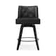 Option Black/Faux Leather