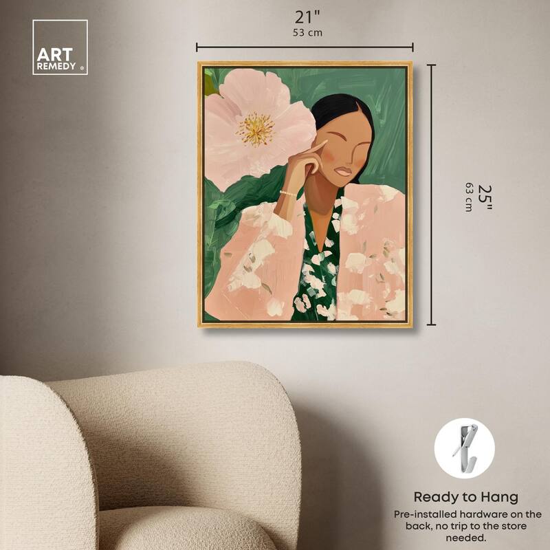 Livia II Canvas by Art Remedy