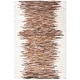 preview thumbnail 5 of 12, SAFAVIEH Handmade Studio Shefkije Natural Hide Leather Rug 6' Square - Ivory/Brown - Square