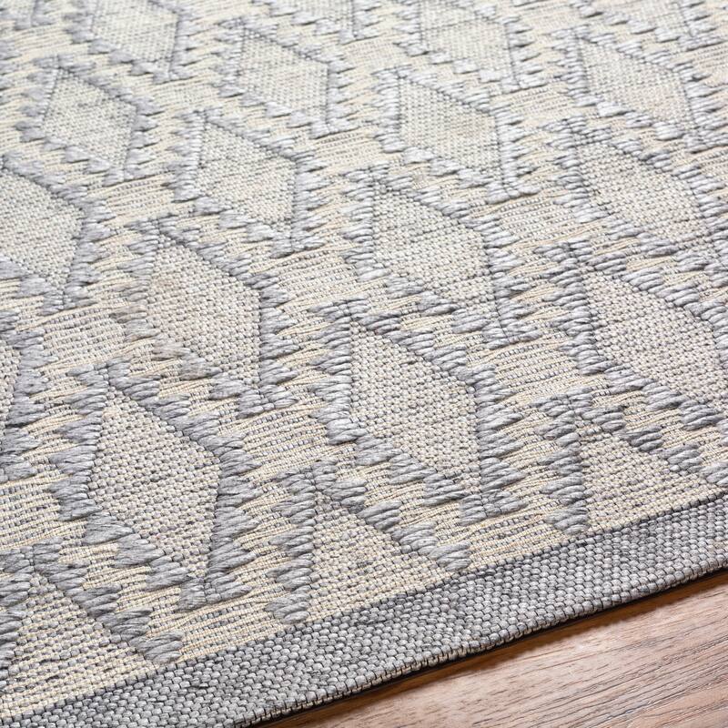 Nattie Handmade Trellis Wool & Recycled PET Area Rug