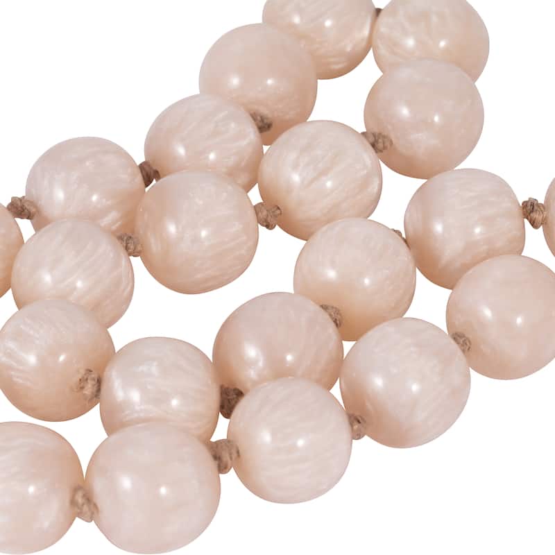 Sagebrook Home Resin Bead Garland - Elevate Your Space with Elegant Decor - 36" x 1" x 1"