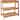 Sunnydaze Meranti Wood Garden Shelf with Teak Oil Finish - 36" x 18" x 34.5"