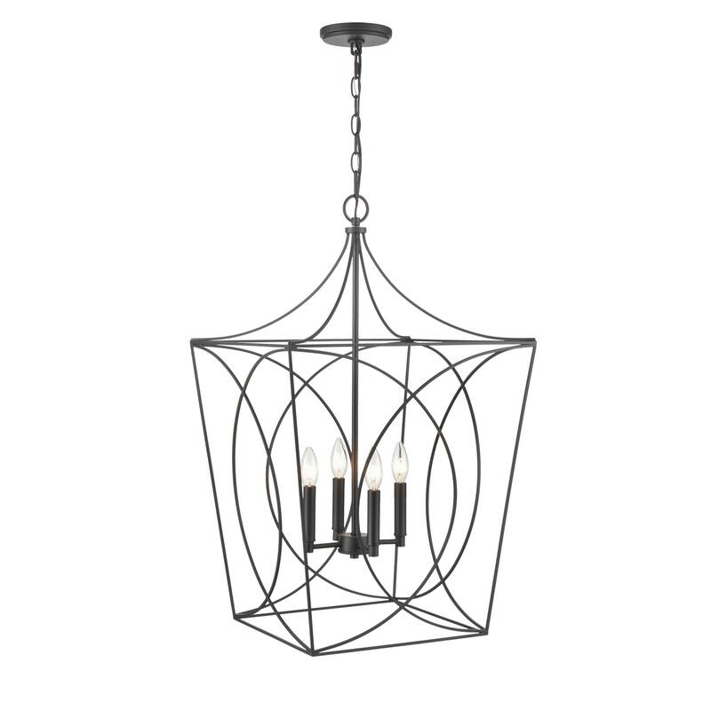 Millennium Lighting Tracy Pendant light in Matte Black