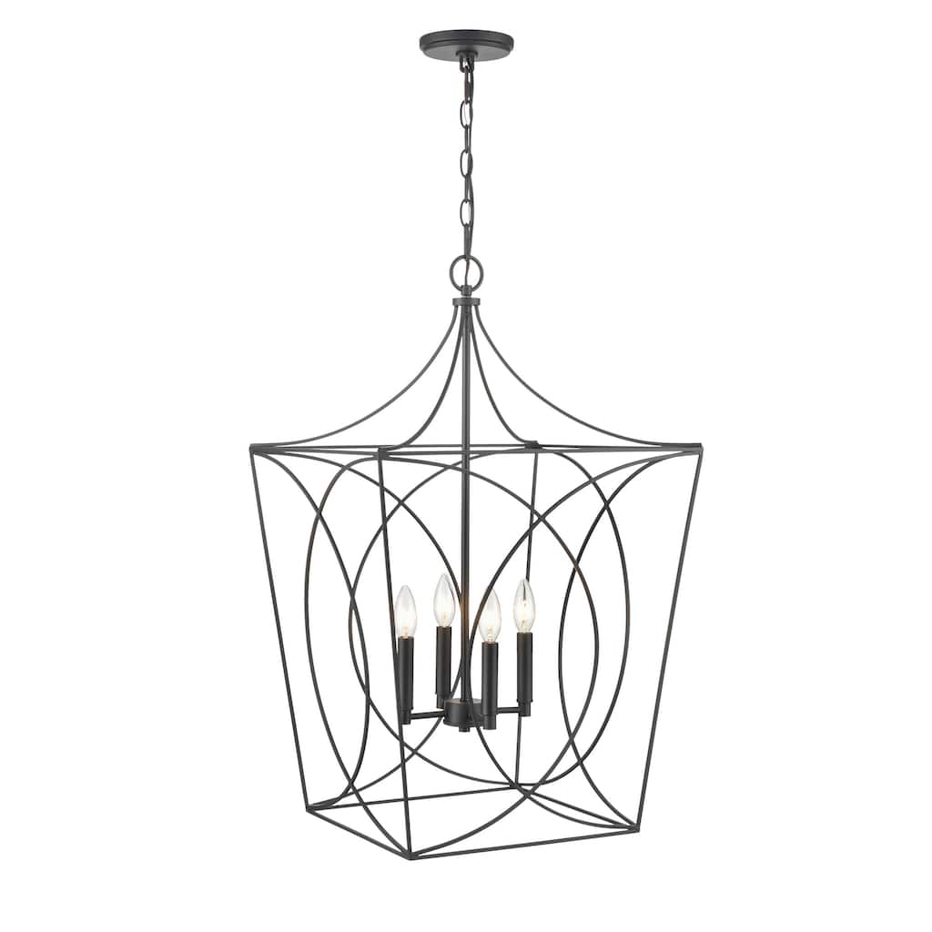 Millennium Lighting Tracy Pendant light in Matte Black