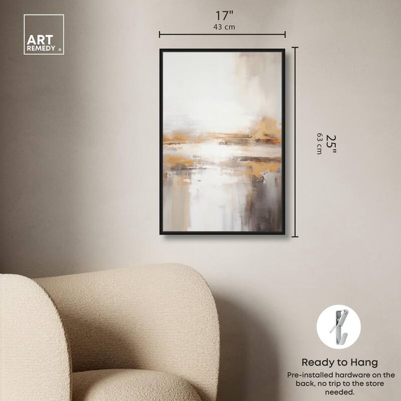 Glistening Stillness I Canvas by Art Remedy