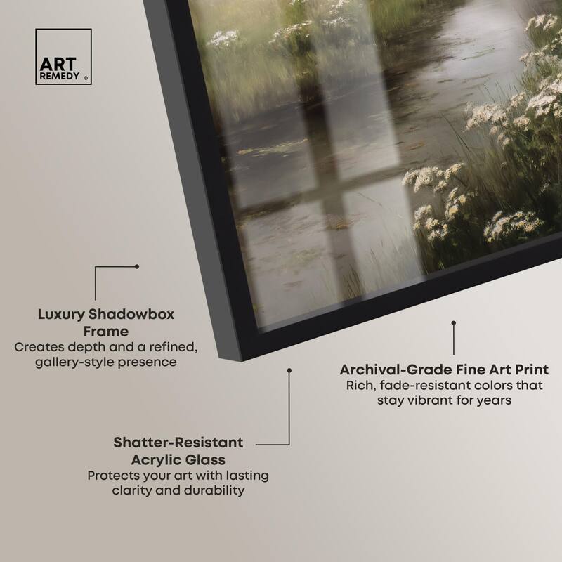 Quiet Waters Shadowbox by Art Remedy
