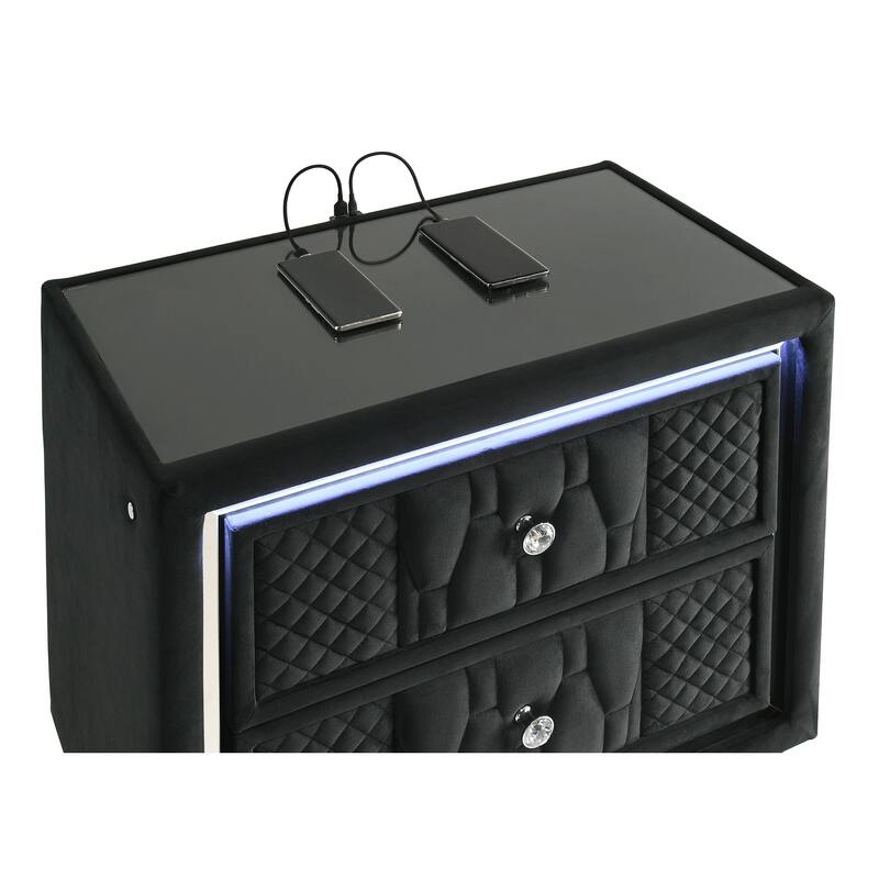 Lorient Bedroom Set Black