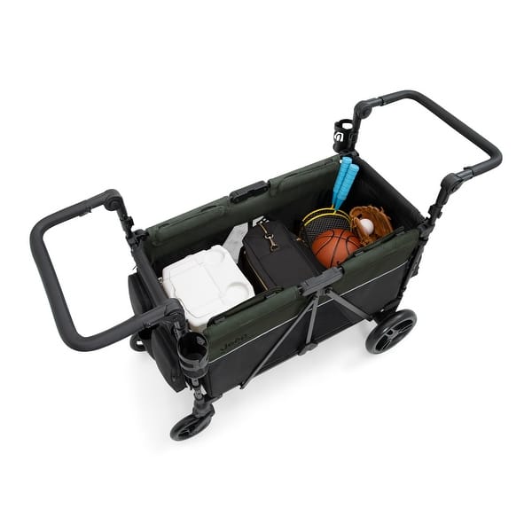 Jeep Aries Stroller Wagon by Delta Children - Black/Green