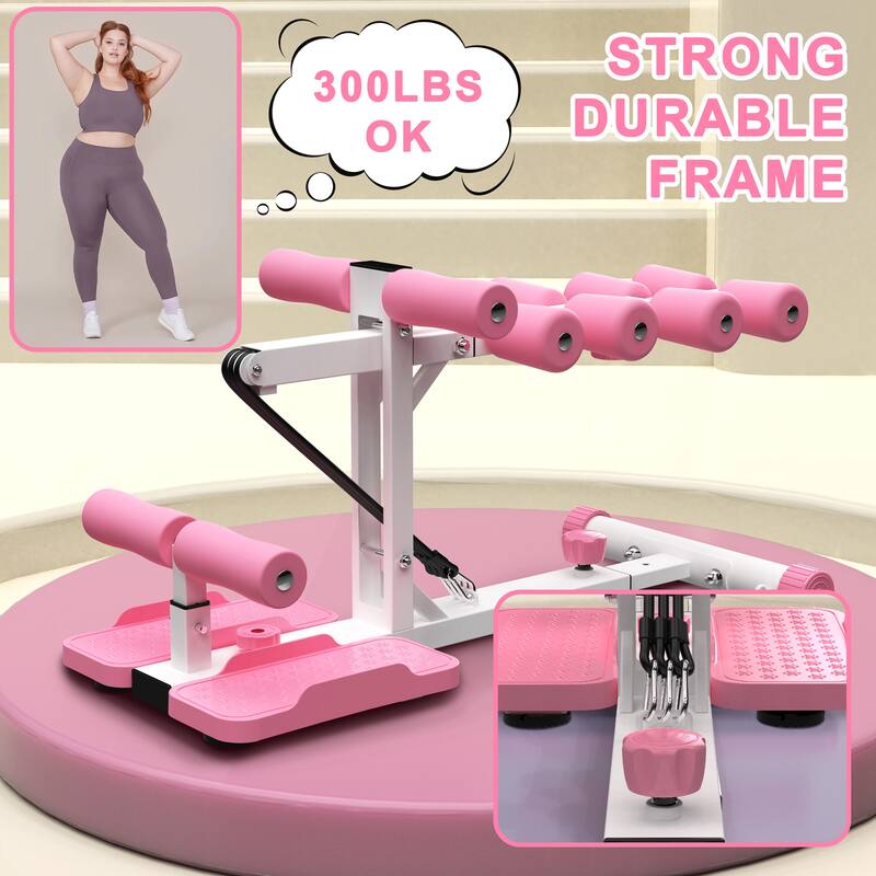 Deep Squat Machine for Home-Glutes Trainer Machine with Resistance Bands Squat Assist Trainer for Core & Legs Workout Ideal