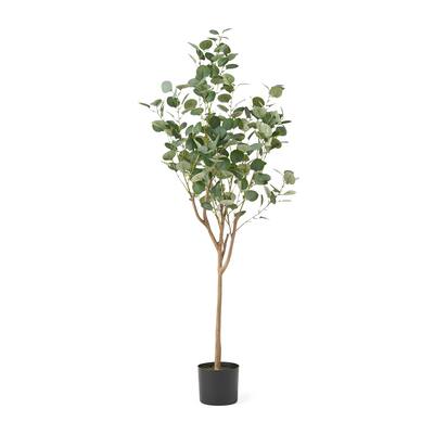 Adair 5' x 2' Artificial Eucalyptus Tree by Christopher Knight Home