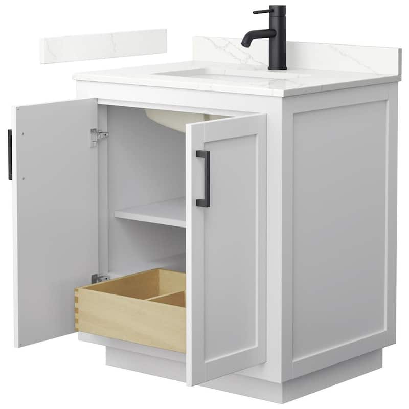 Wyndham Collection WCF292930S-QTZ-UNSMXX Miranda 30" Free Standing