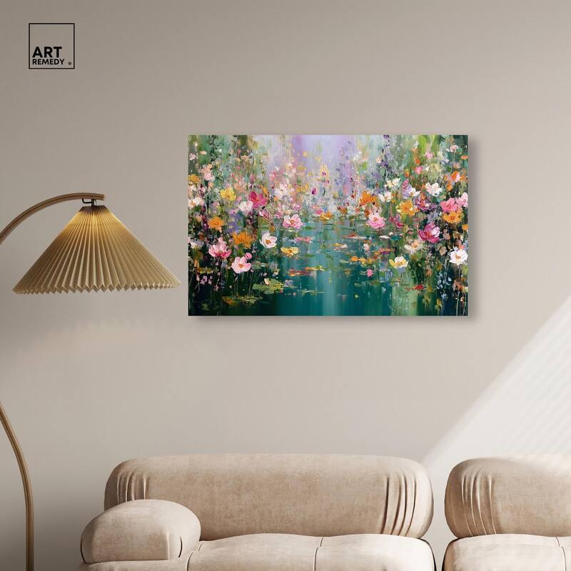 Picturesque Colors Canvas by Art Remedy, Gallery Wrapped