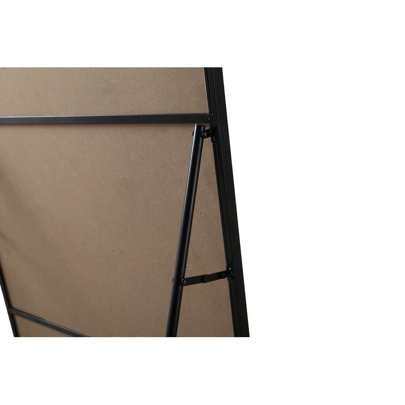 Indigo Home Soft Corner Metal Rectangle Full Length Mirror 30x60 Inch