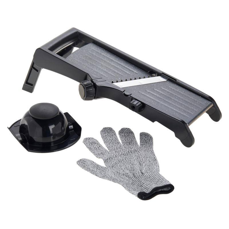 Curtis Stone Dura-Pan Nonstick Mandoline 787-685 - Black