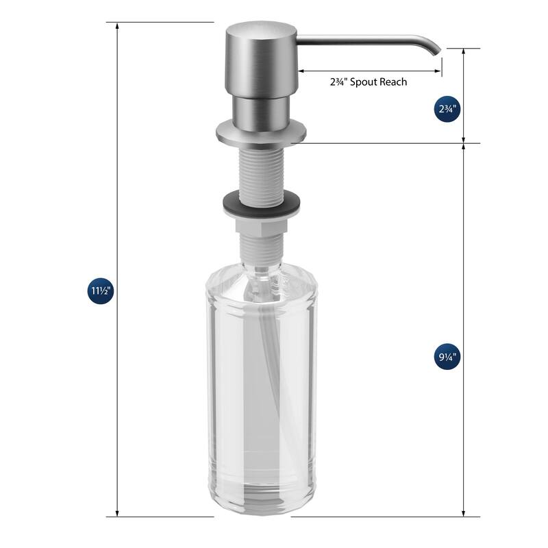 Karran SD25 Kitchen Soap/Lotion Dispenser