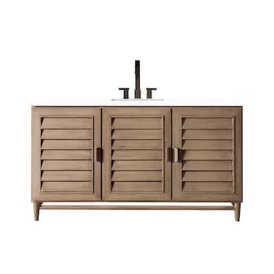 James Martin Vanities 620-V60S-3WZ Portland 60" Free Standing Single