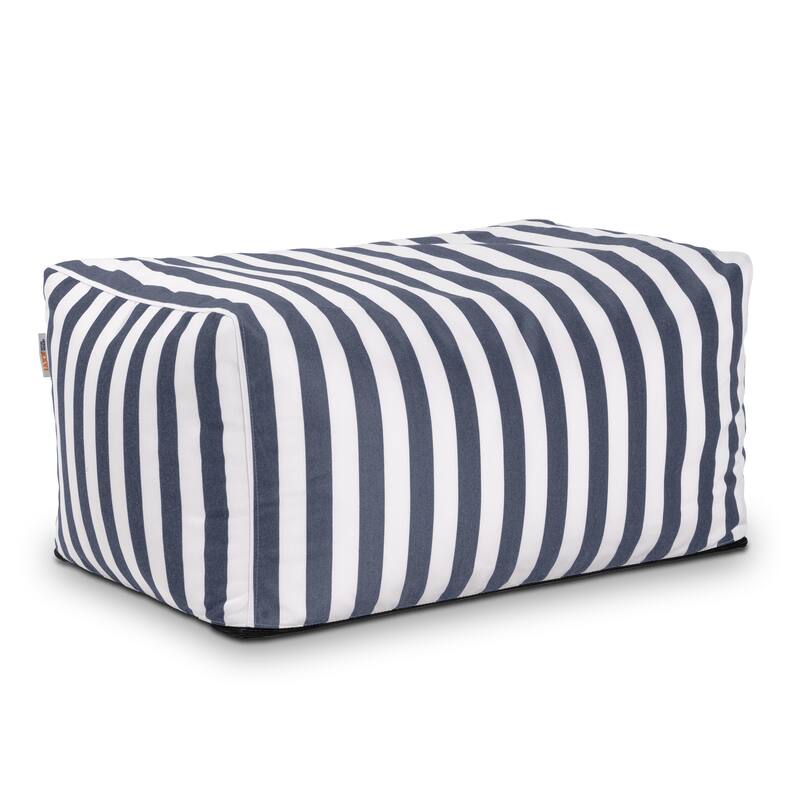 Leon Outdoor Patio Bean Bag Ottoman