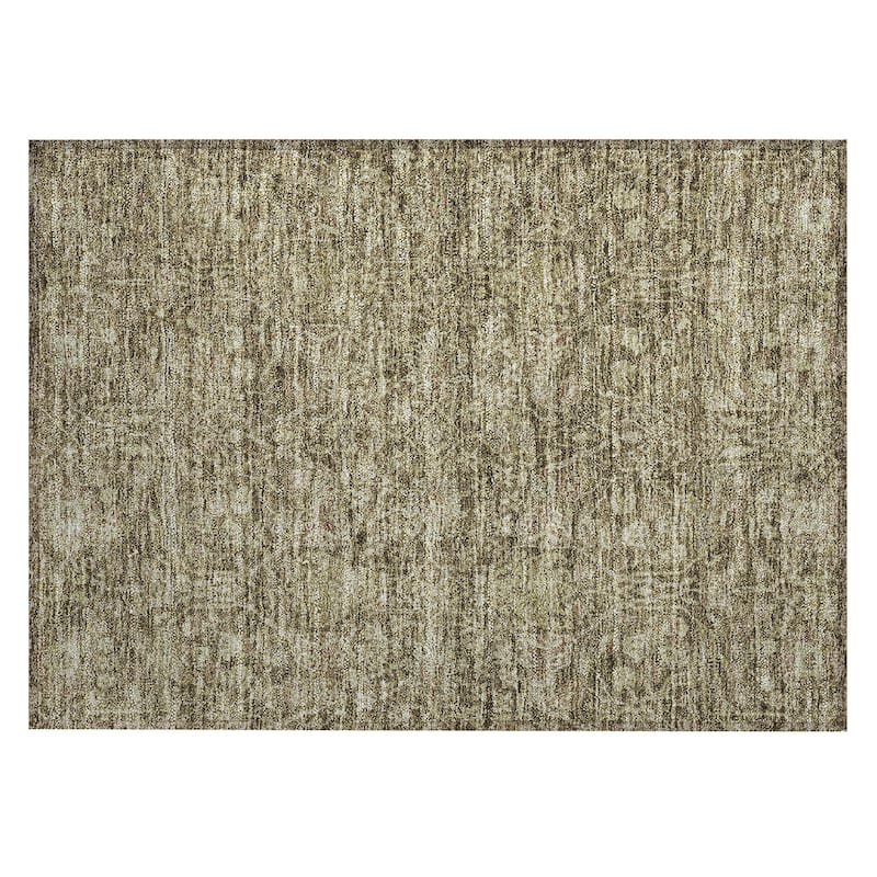 Machine Washable Indoor/ Outdoor Vintage Boho Chantille Rug