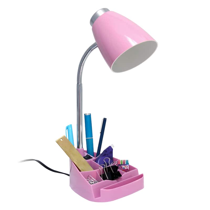 Creekwood Home 18.5" Flexible Gooseneck Organizer Desk Lamp - 18.5