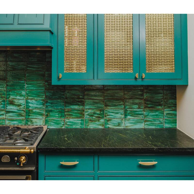 Hapny Home HM19 Half Moon 1-3/4" Designer Solid Metal Half Circle