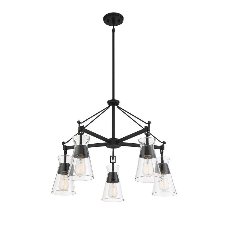 Savoy House 1-1832-5 Lakewood 5 Light 28" Wide Chandelier