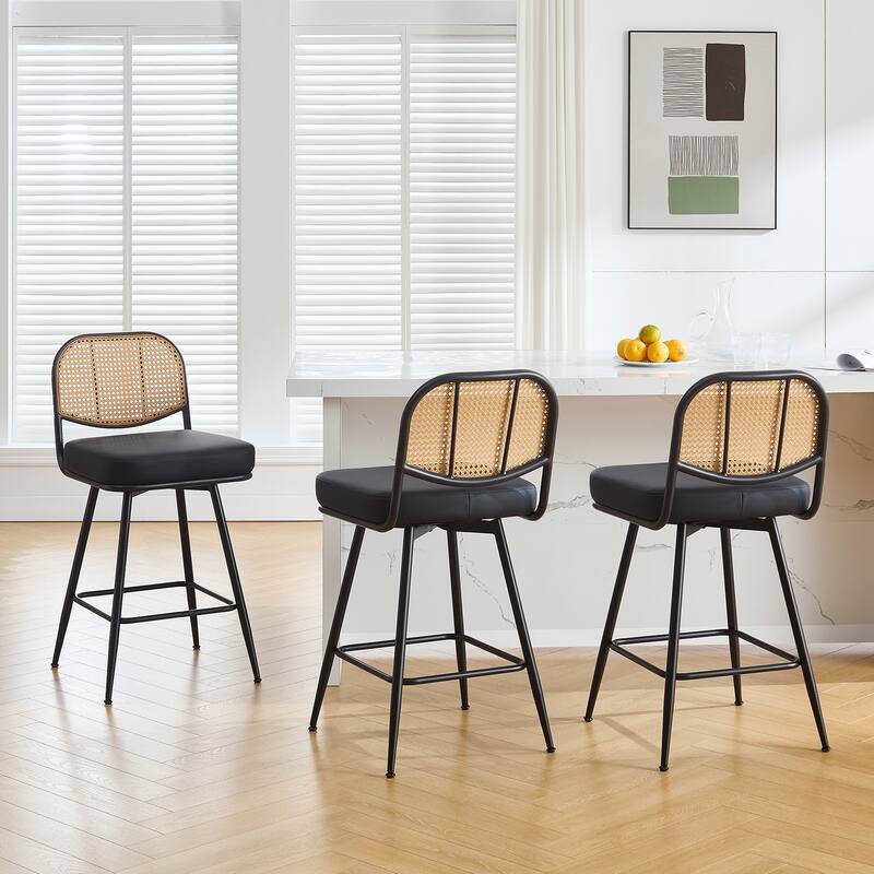 26"/29" Counter Height Swivel Bar Stools Set of 2/3/4
