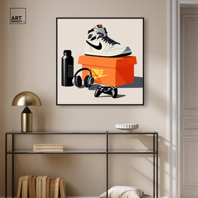 Important Sneaker Accessories Canvas by Art Remedy