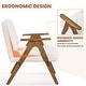 preview thumbnail 7 of 7, Yaheetech Mid Century Upholstered Accent Armchair Lounge Chair with V-Shaped Solid Wood Legs