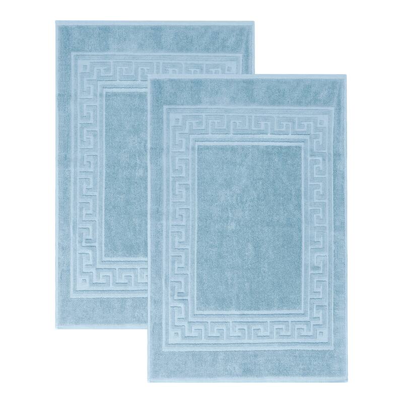 Superior Plush & Absorbent 900 GSM Cotton Bath Mat - (Set of 2)