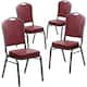 Option Burgundy Vinyl/Silver Vein Frame