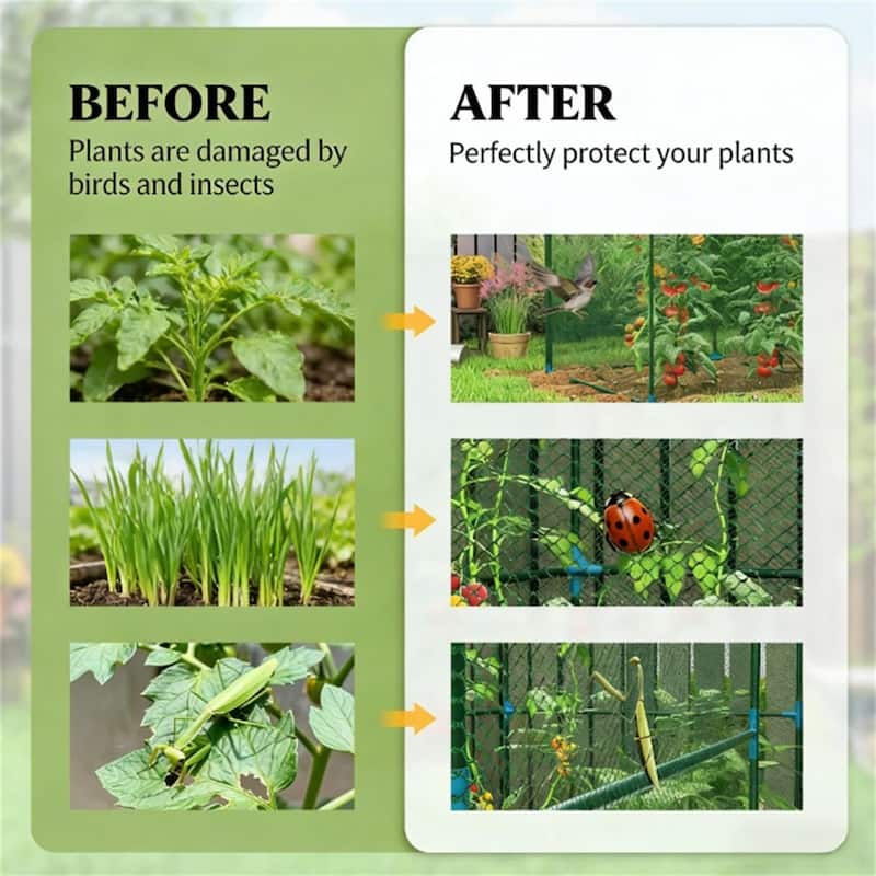 Crop Cage, Garden Cage, Green