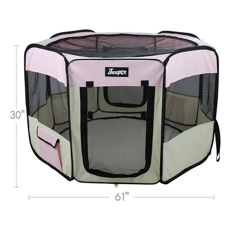 Jespet Soft-Sided Folding Dog & Cat Playpen
