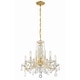 preview thumbnail 5 of 9, Crystorama Lighting Group Maria Theresa 5 Light 20" Wide Chandelier