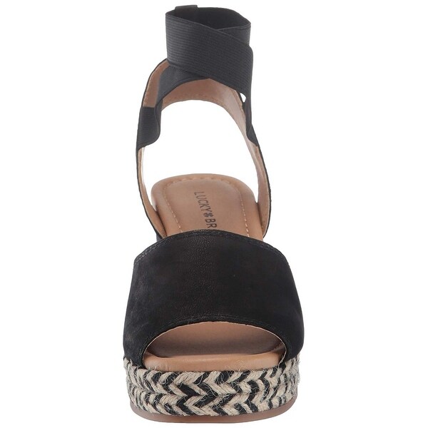 lucky brand bettanie espadrille wedge sandal