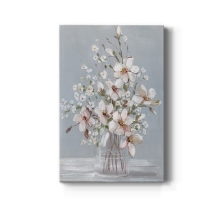 Magnolia Romance Premium Gallery Wrapped Canvas - Ready to Hang - Bed ...