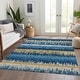 preview thumbnail 23 of 132, Premium Washable Super Soft Modern Ombre Stripe Mayfield Rug