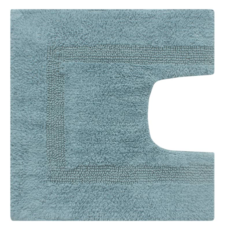 Fabstyles Soft & Absorbent Reversible Cotton Bath Rug Set of 2