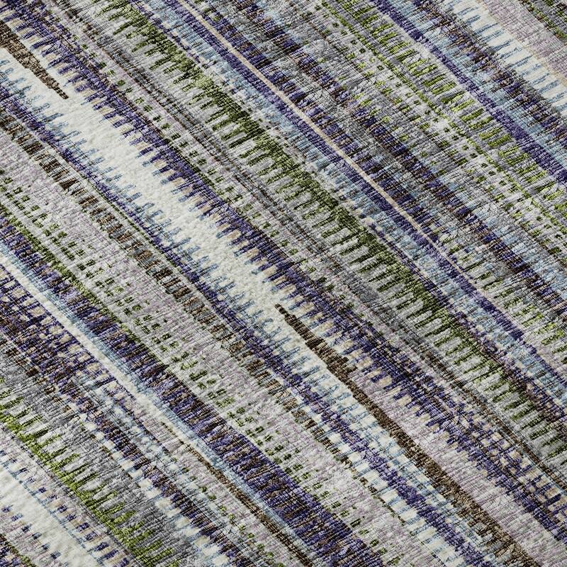 Premium Washable Super Soft Modern Stripes Mayfield Rug
