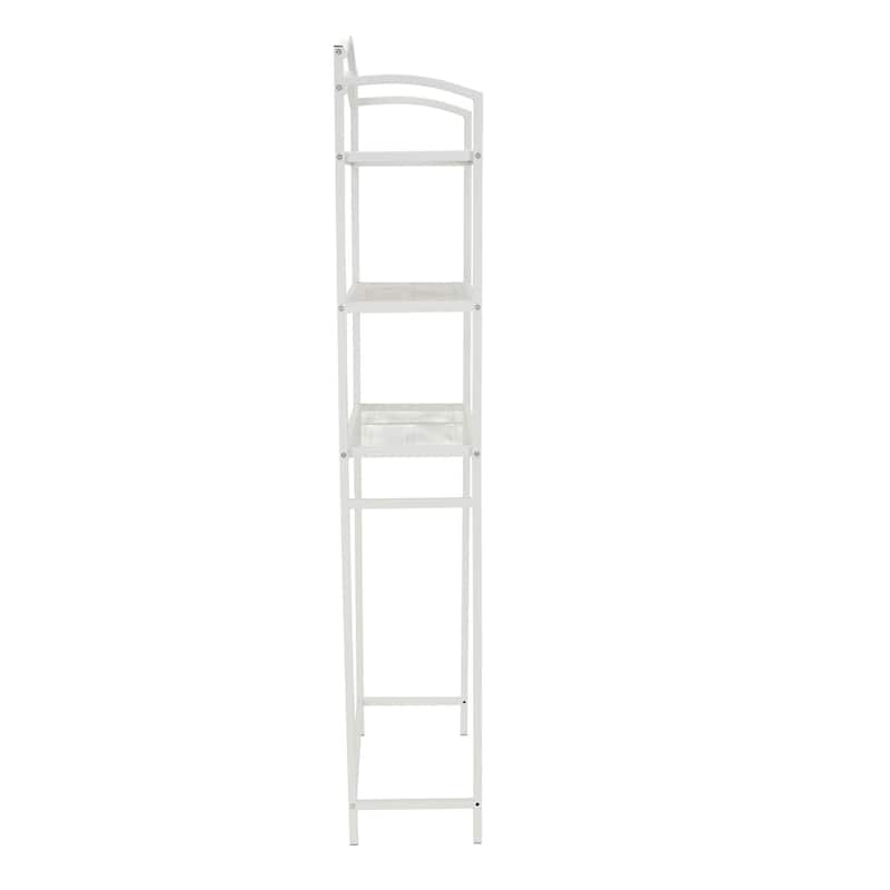 Household Essentials 3-Tier Metal Over the Toilet Bathroom Storage Shelf - 11.6"L x 23.5"W x 65.5"H