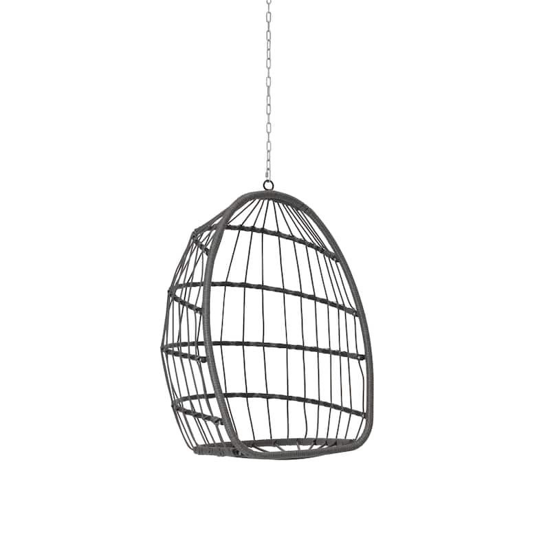 Egg-Shaped Hanging Basket Chair Swing Chairs Outdoor Hanging Egg Chair