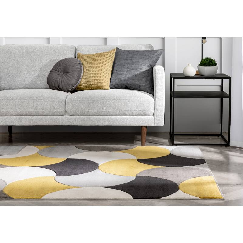 Well Woven Good Vibes Helena Modern Geometric Area Rug