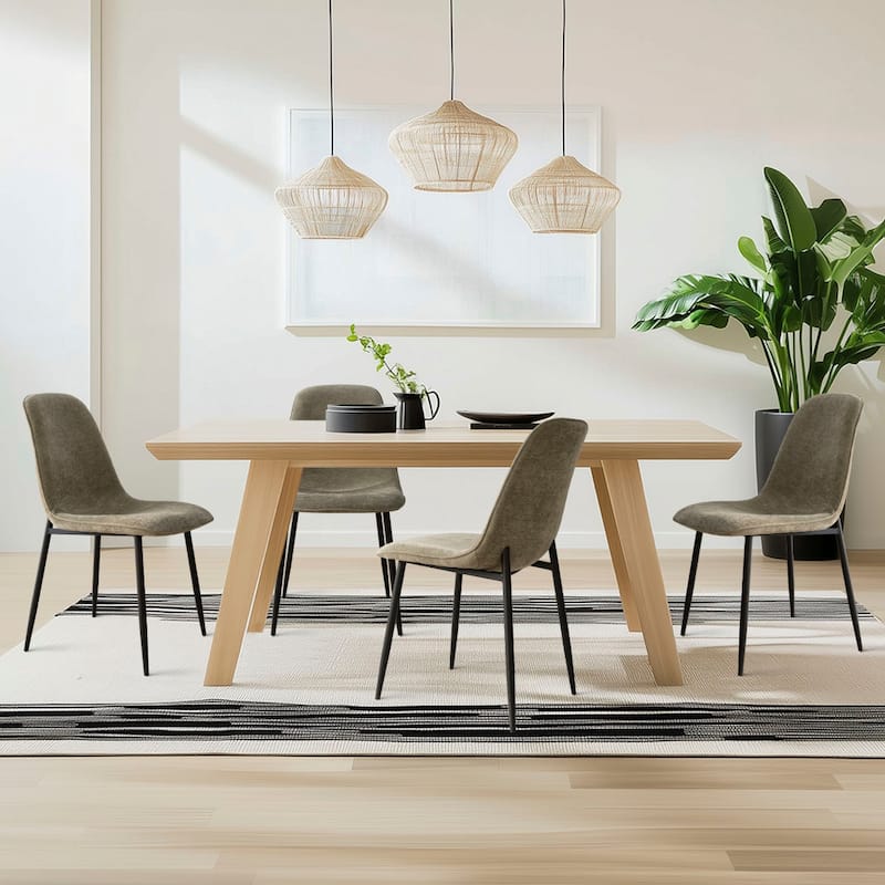 Upholstered Side Chair (Set of 4) - Olive