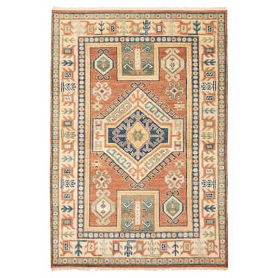 ECARPETGALLERY Hand-knotted Jules Serapi Dark Copper Wool Rug - 5'5 x 8'0