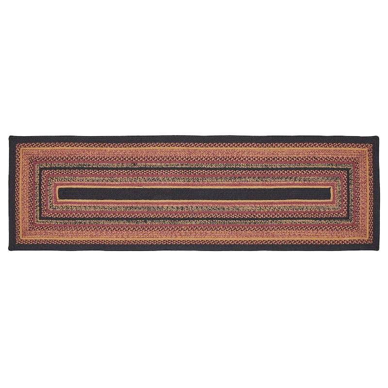 Heritage Farms Jute Rug/Runner Rect w/ Pad 24x78 - 3'6"
